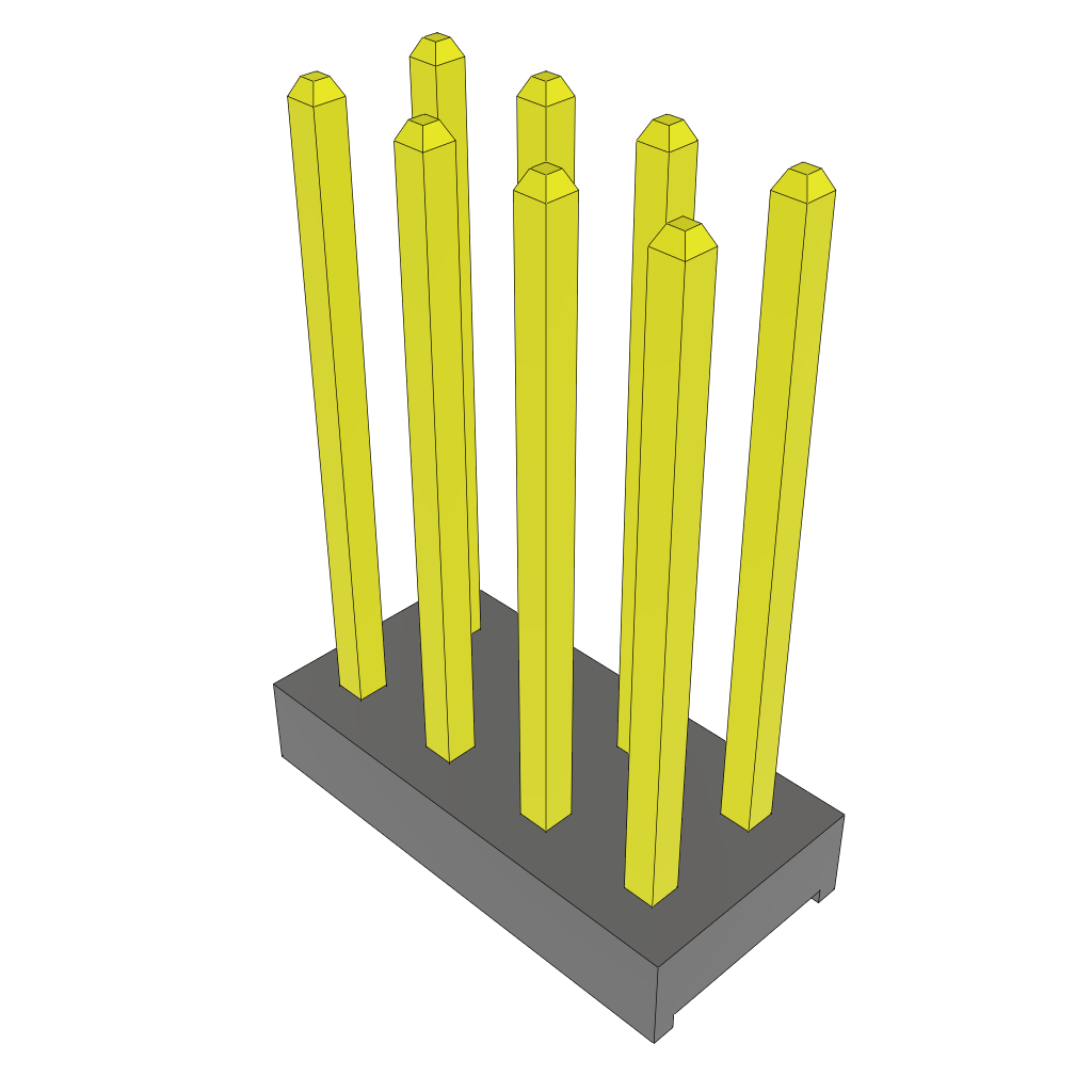 All Parts Connectors BTB Connectors MTMM-104-08-G-D-381 by Samtec