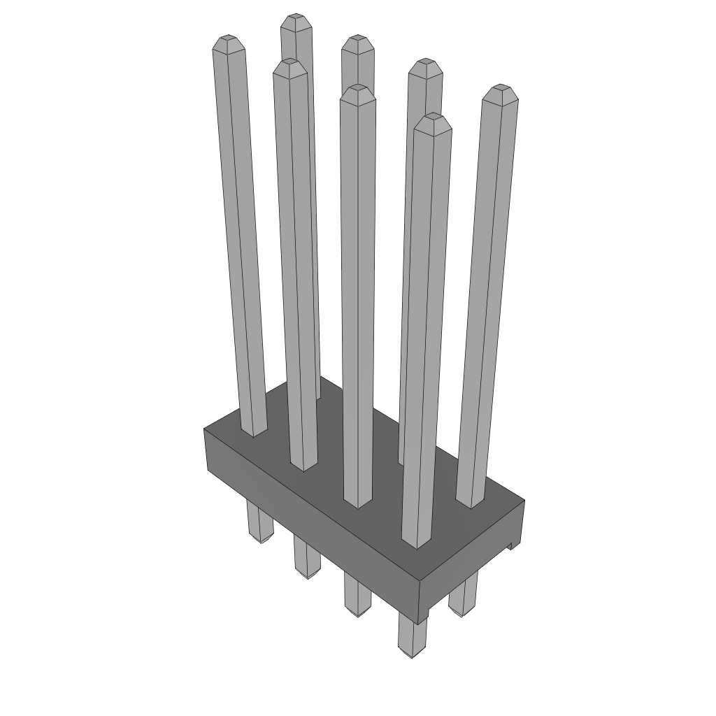 All Parts Connectors BTB Connectors MTMM-104-11-T-D-430 by Samtec