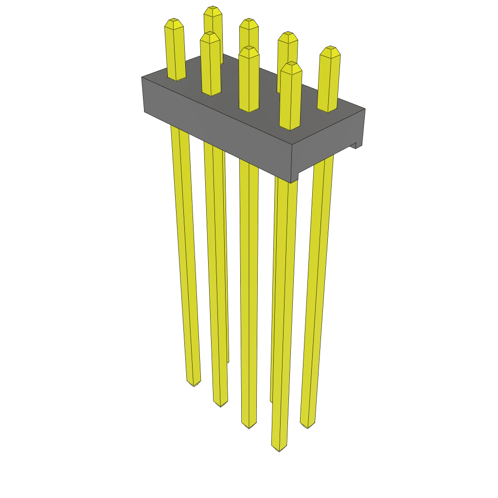 All Parts Connectors BTB Connectors MTMM-104-14-G-D-090 by Samtec