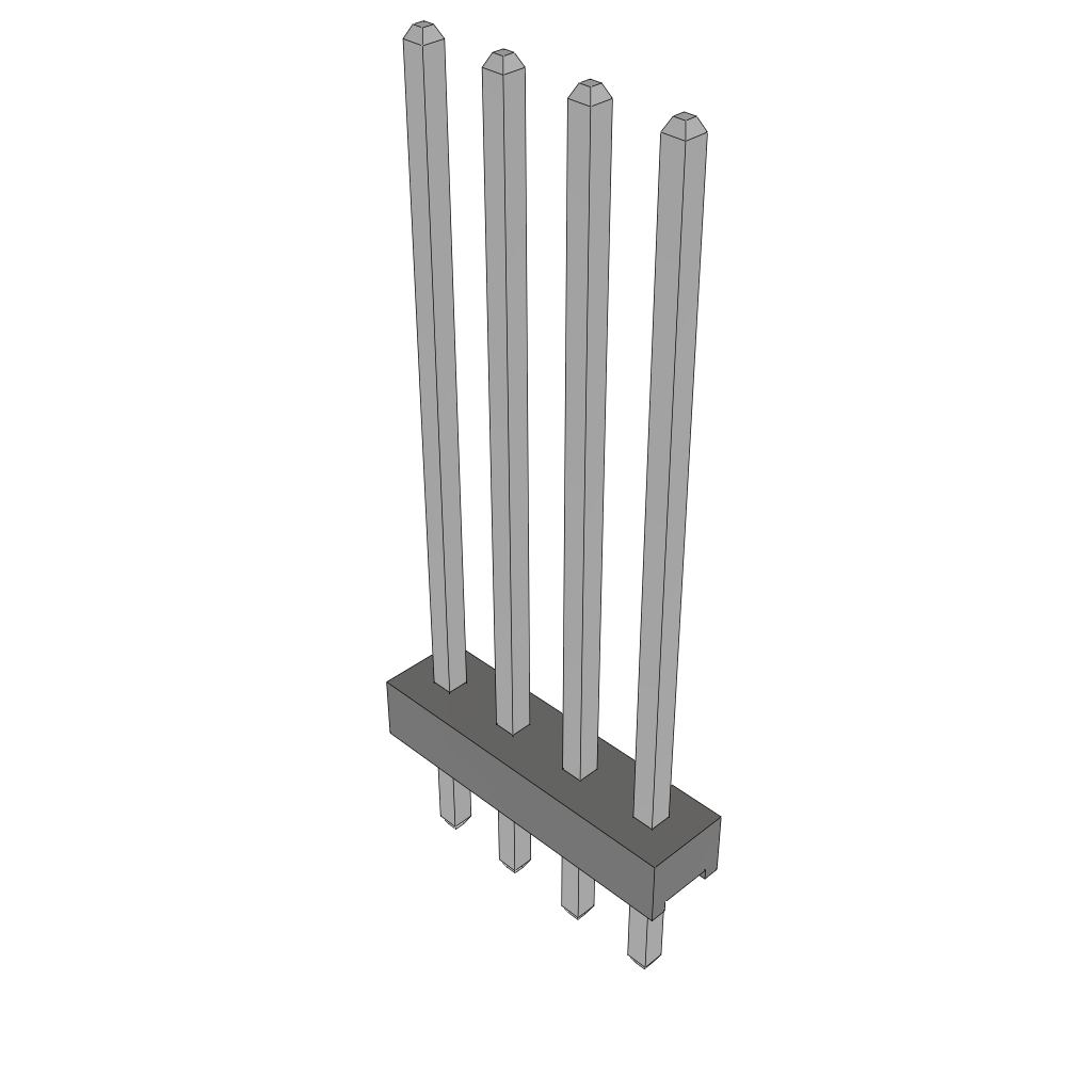 All Parts Connectors BTB Connectors MTMM-104-14-T-S-580 by Samtec