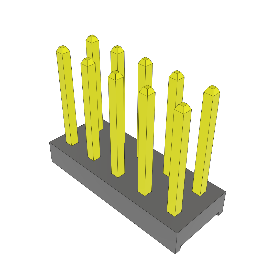 All Parts Connectors BTB Connectors MTMM-105-03-L-D-243 by Samtec