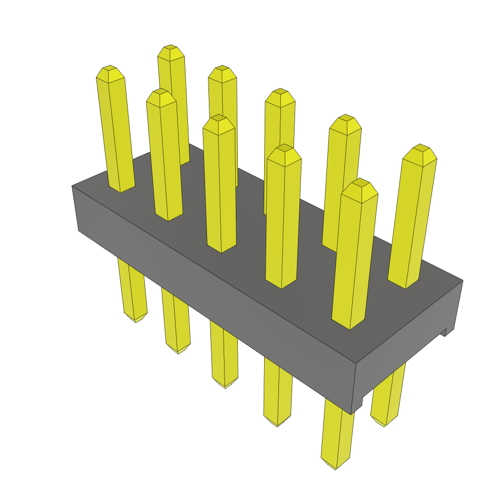 All Parts Connectors BTB Connectors MTMM-105-04-F-D-135 by Samtec