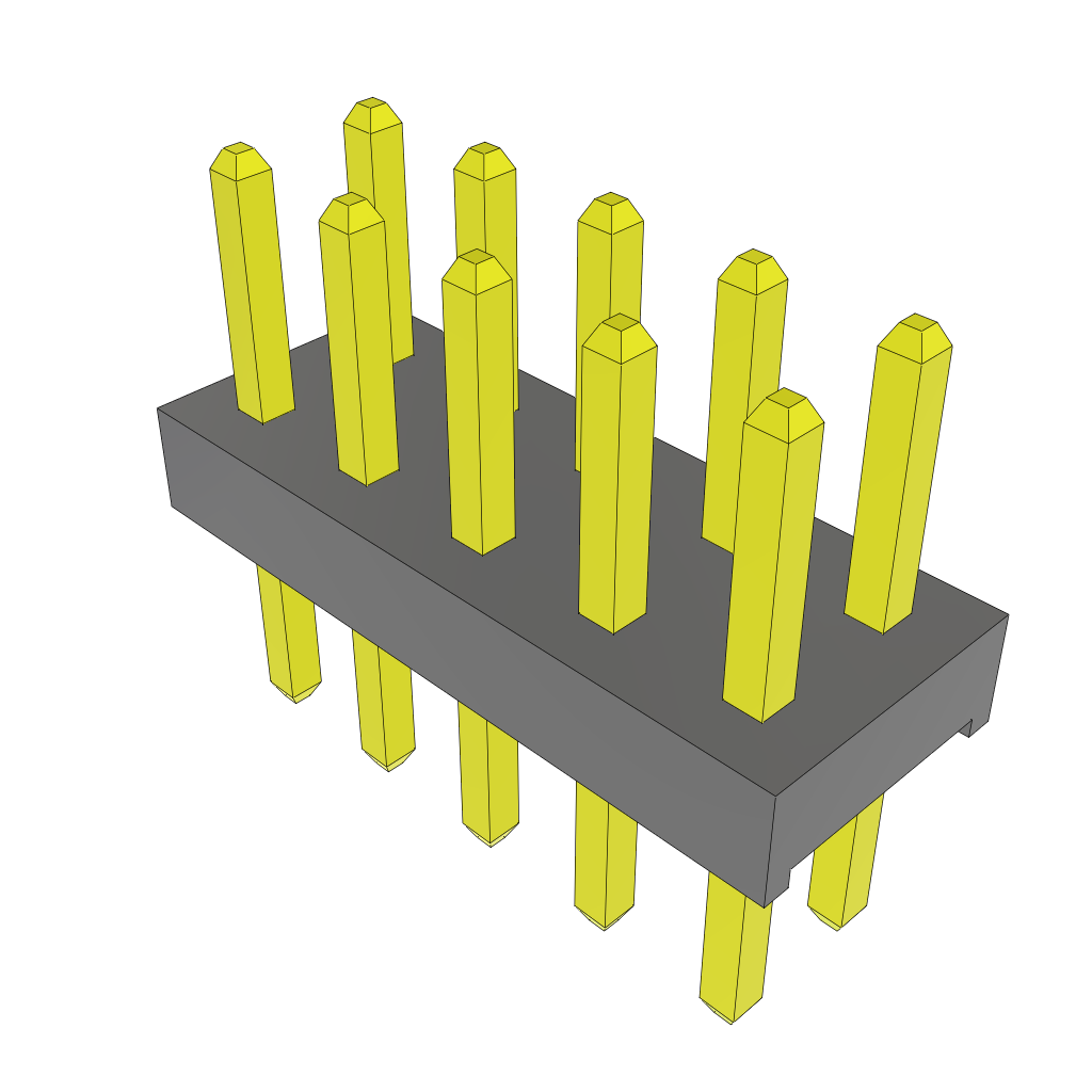 All Parts Connectors BTB Connectors MTMM-105-04-G-D-137 by Samtec