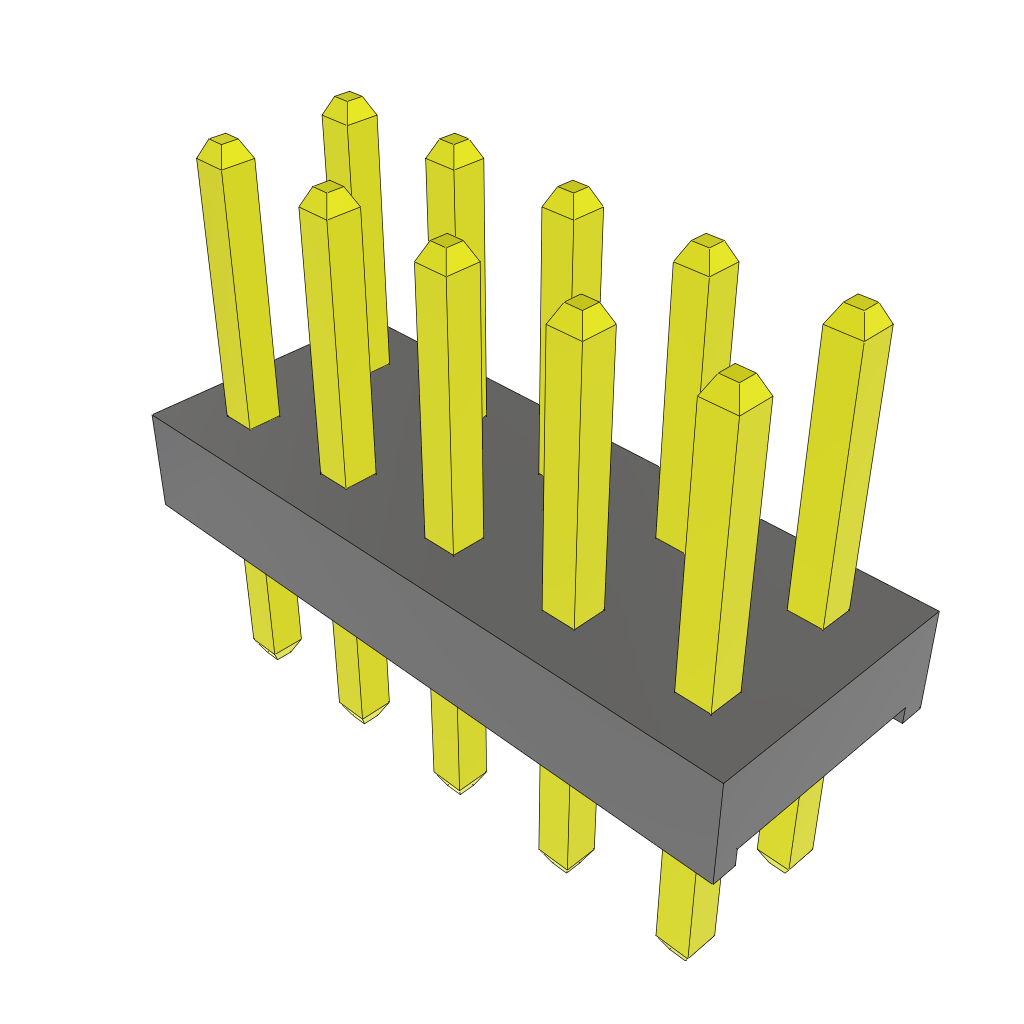All Parts Connectors BTB Connectors MTMM-105-04-G-D-157 by Samtec