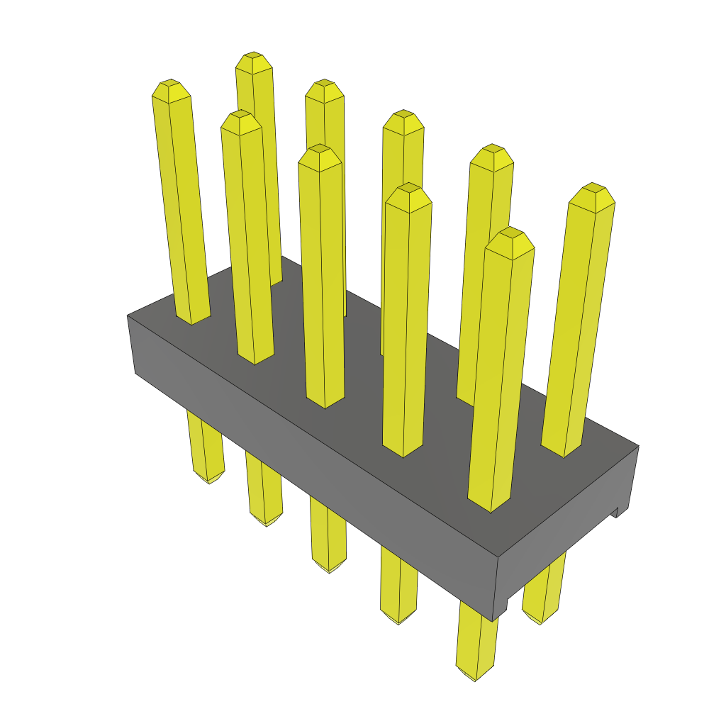 All Parts Connectors BTB Connectors MTMM-105-05-F-D-200 by Samtec