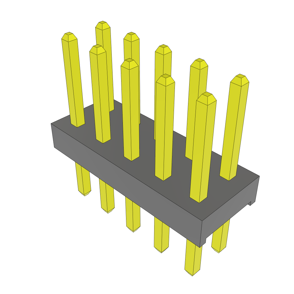 All Parts Connectors BTB Connectors MTMM-105-05-G-D-190 by Samtec