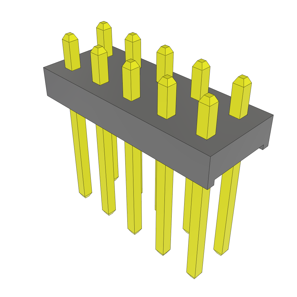 All Parts Connectors BTB Connectors MTMM-105-05-S-D-065 by Samtec