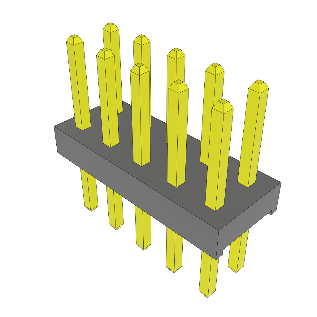 All Parts Connectors BTB Connectors MTMM-105-05-S-D-175 by Samtec