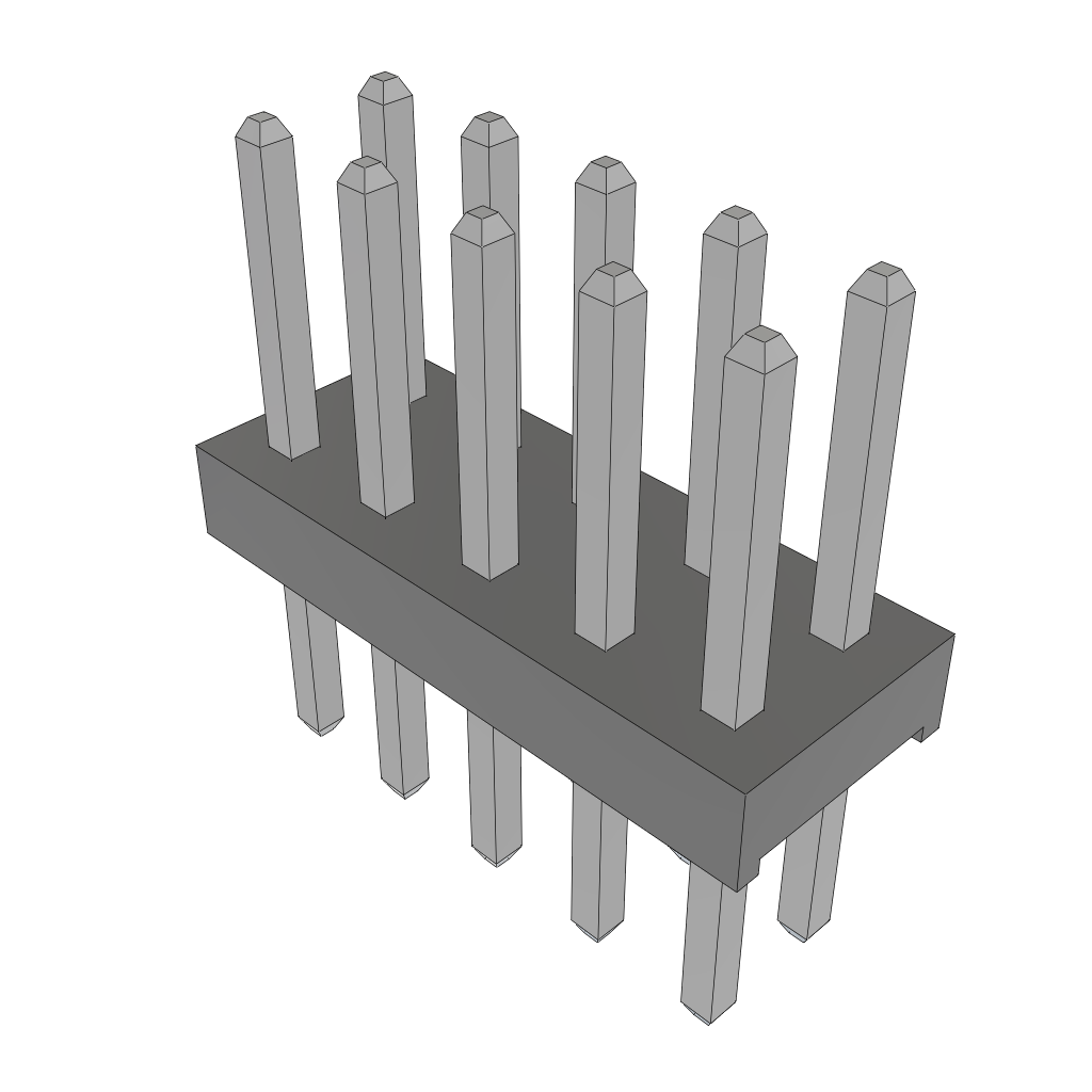 All Parts Connectors BTB Connectors MTMM-105-06-T-D-190 by Samtec