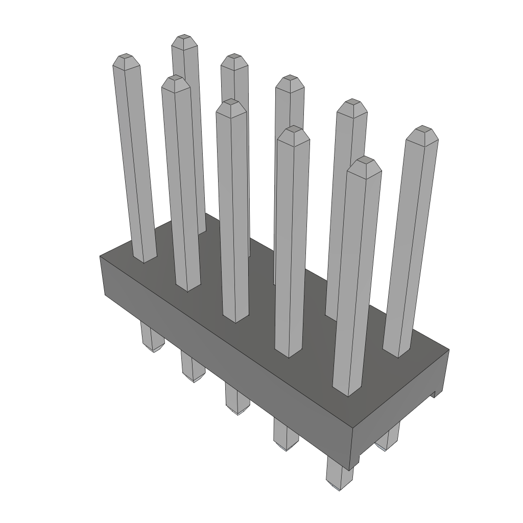 All Parts Connectors BTB Connectors MTMM-105-06-T-D-250 by Samtec