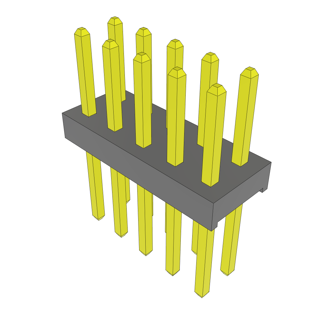 All Parts Connectors BTB Connectors MTMM-105-07-S-D-175 by Samtec