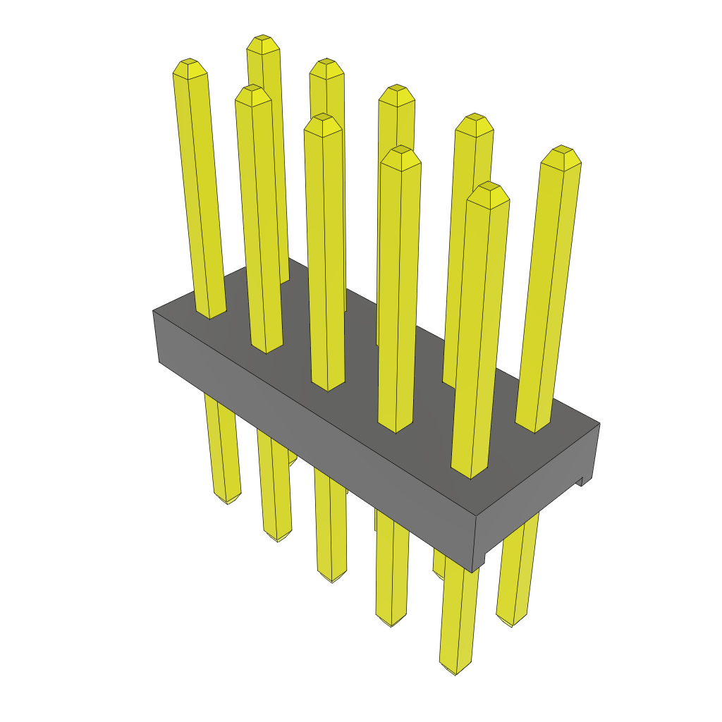 All Parts Connectors BTB Connectors MTMM-105-08-G-D-240 by Samtec