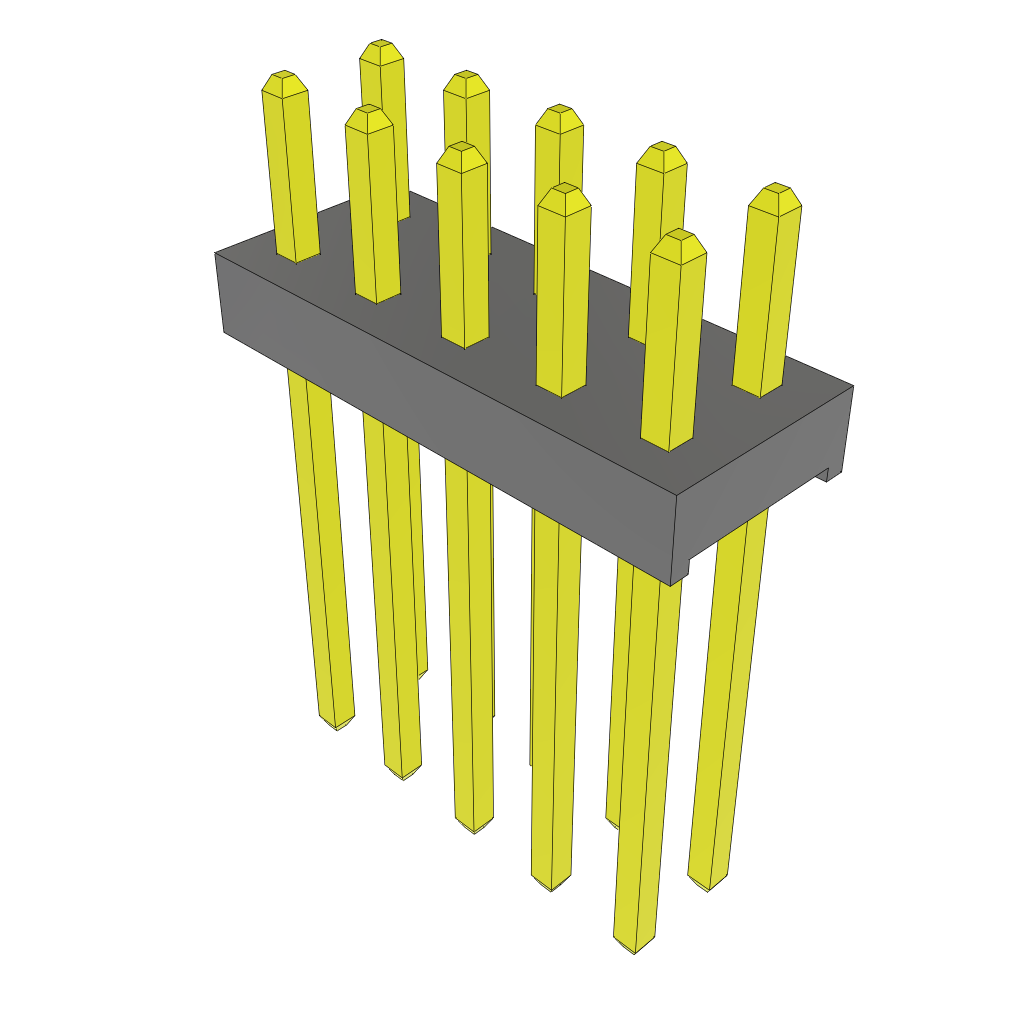 All Parts Connectors BTB Connectors MTMM-105-09-L-D-120 by Samtec