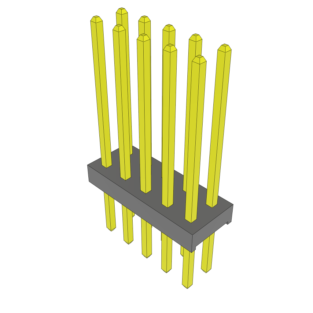 All Parts Connectors BTB Connectors MTMM-105-13-G-D-425 by Samtec