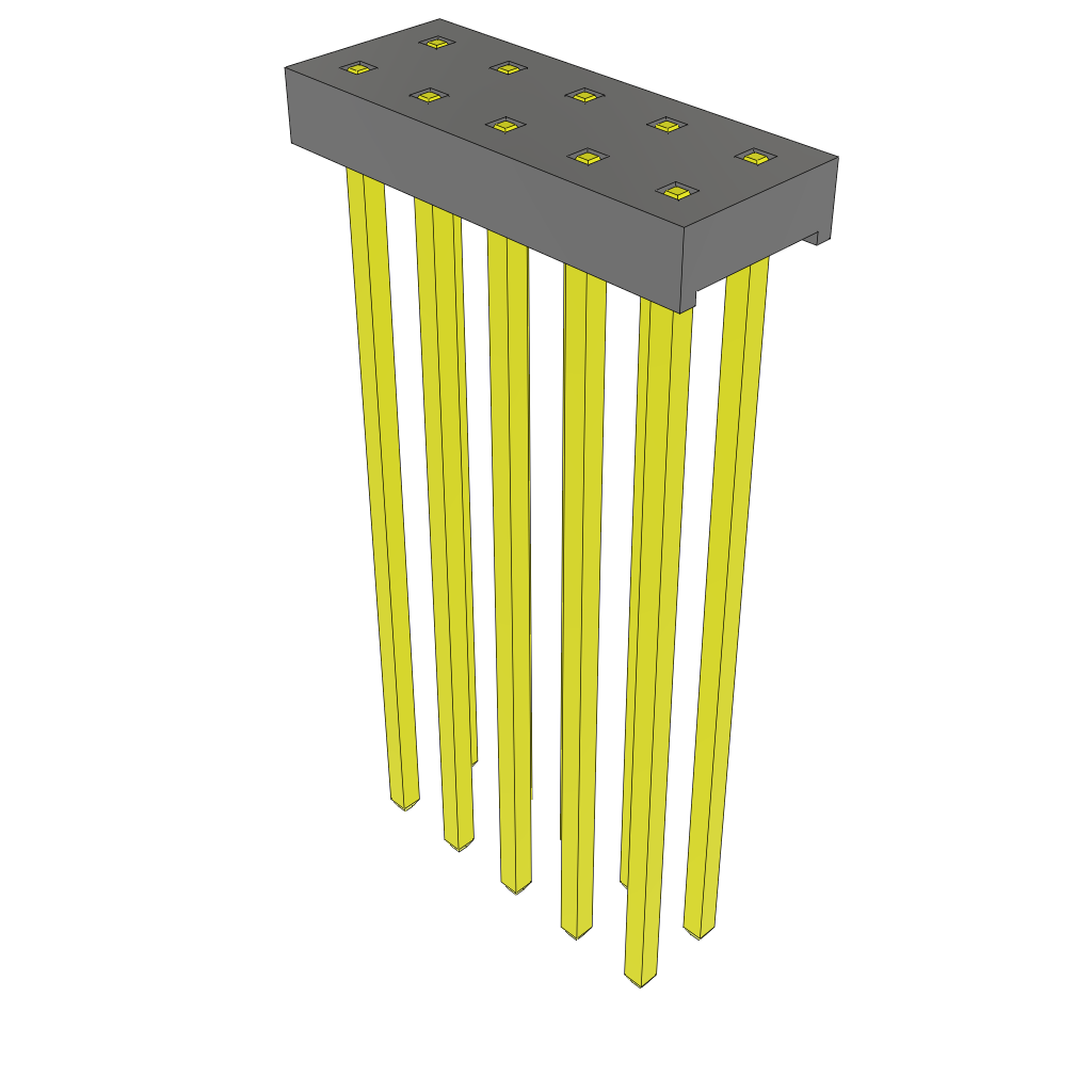 All Parts Connectors BTB Connectors MTMM-105-14-G-D-000 by Samtec