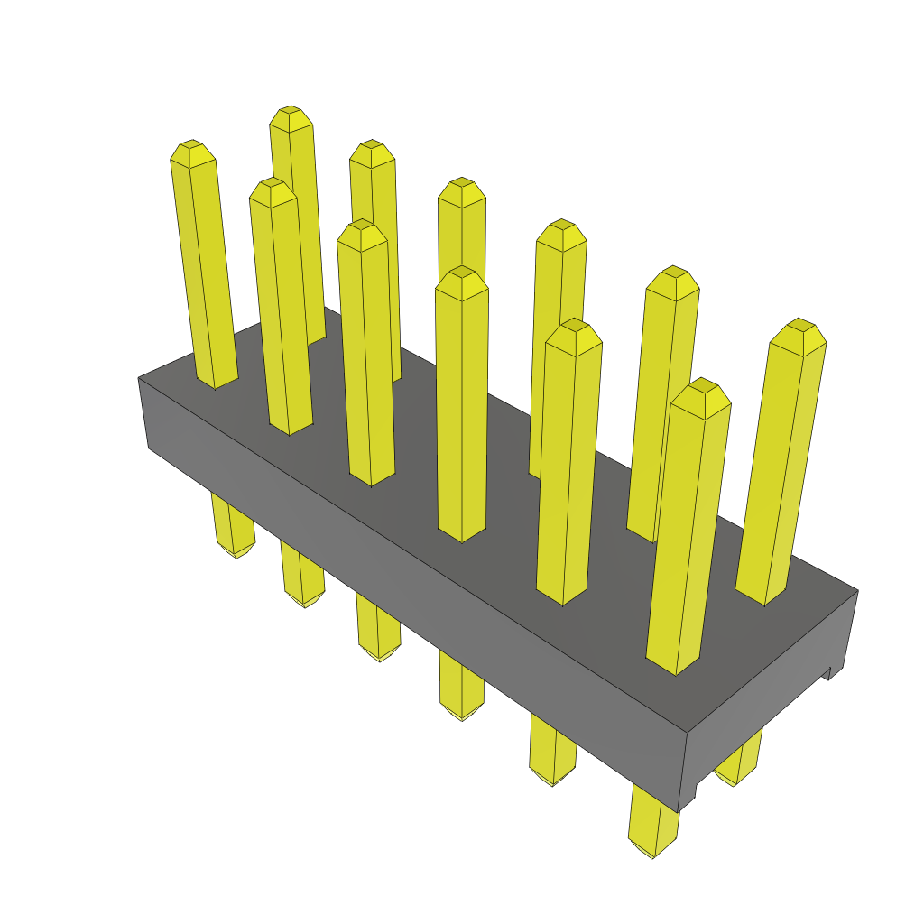 All Parts Connectors BTB Connectors MTMM-106-04-S-D-170 by Samtec