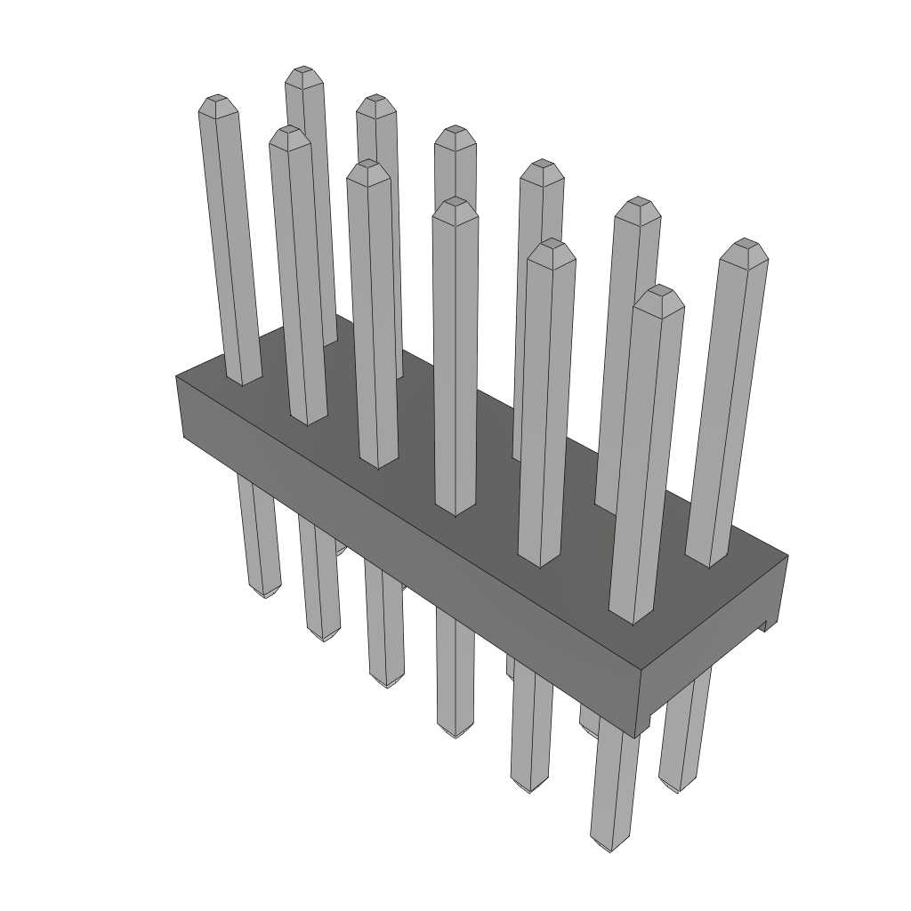 All Parts Connectors BTB Connectors MTMM-106-07-T-D-230 by Samtec
