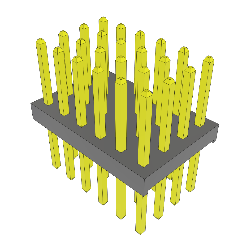 All Parts Connectors BTB Connectors MTMM-106-08-G-Q-210 by Samtec