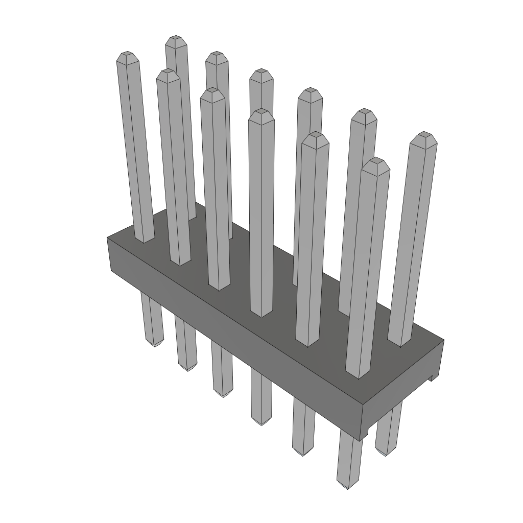 All Parts Connectors BTB Connectors MTMM-106-08-T-D-275 by Samtec