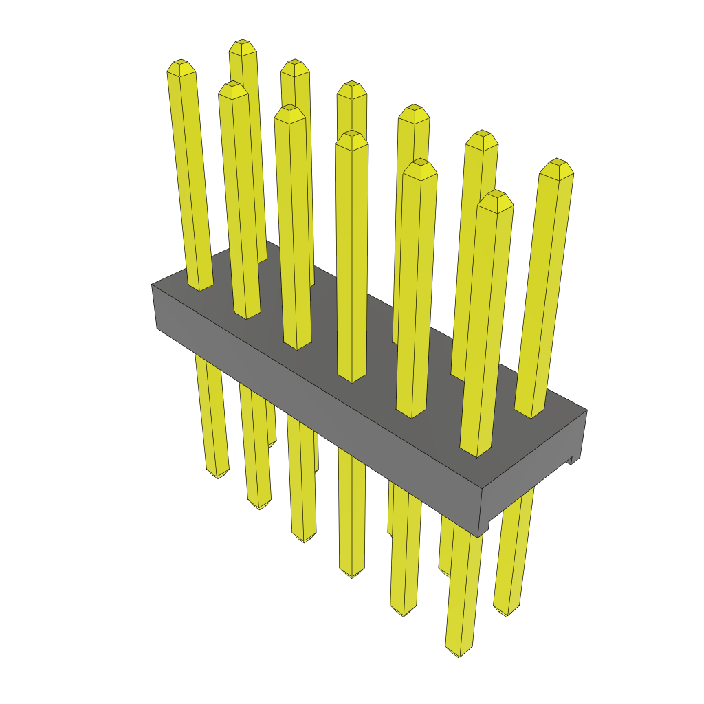 All Parts Connectors BTB Connectors MTMM-106-09-G-D-255 by Samtec