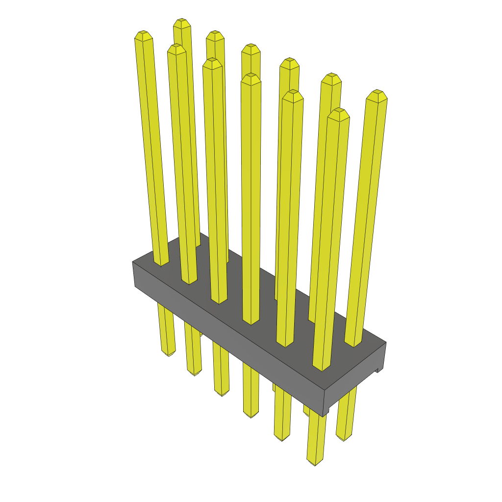 All Parts Connectors BTB Connectors MTMM-106-13-G-D-440 by Samtec
