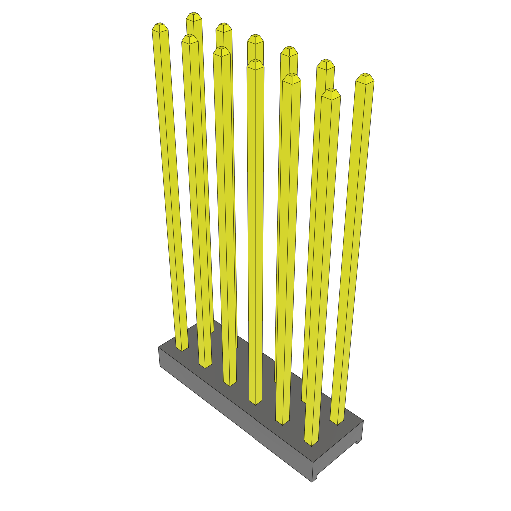 All Parts Connectors BTB Connectors MTMM-106-15-S-D-750 by Samtec