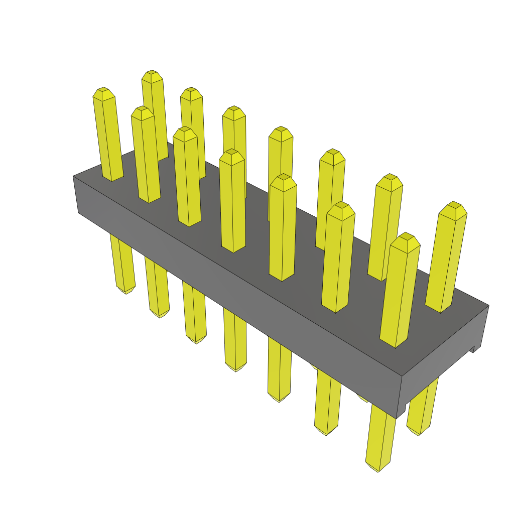 All Parts Connectors BTB Connectors MTMM-107-04-S-D-126 by Samtec