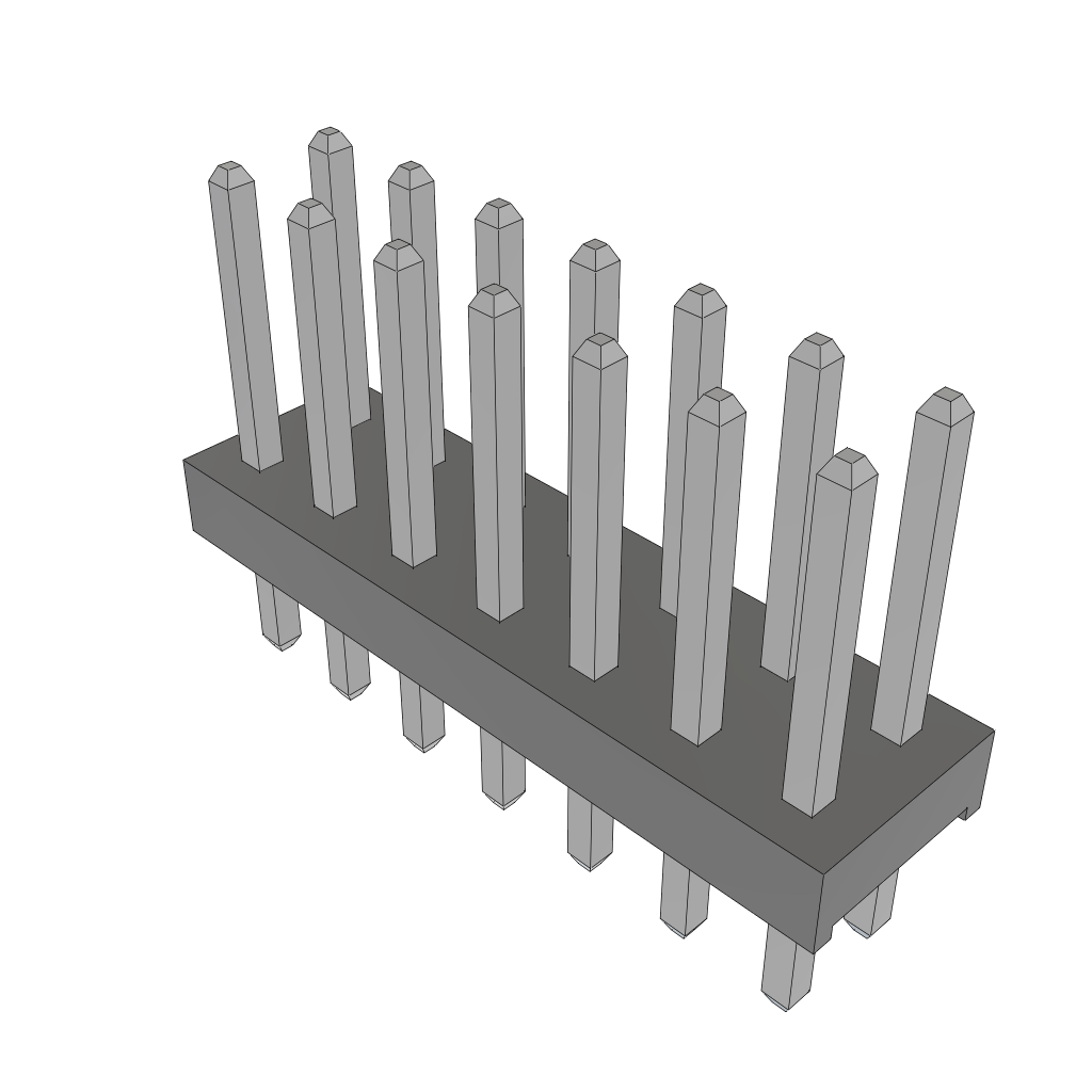 All Parts Connectors BTB Connectors MTMM-107-05-T-D-215 by Samtec