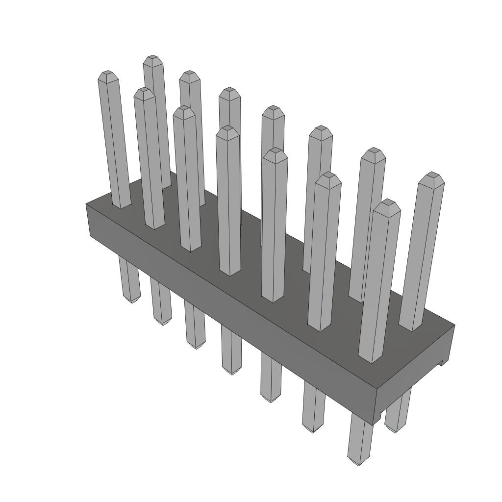 All Parts Connectors BTB Connectors MTMM-107-06-T-D-210 by Samtec
