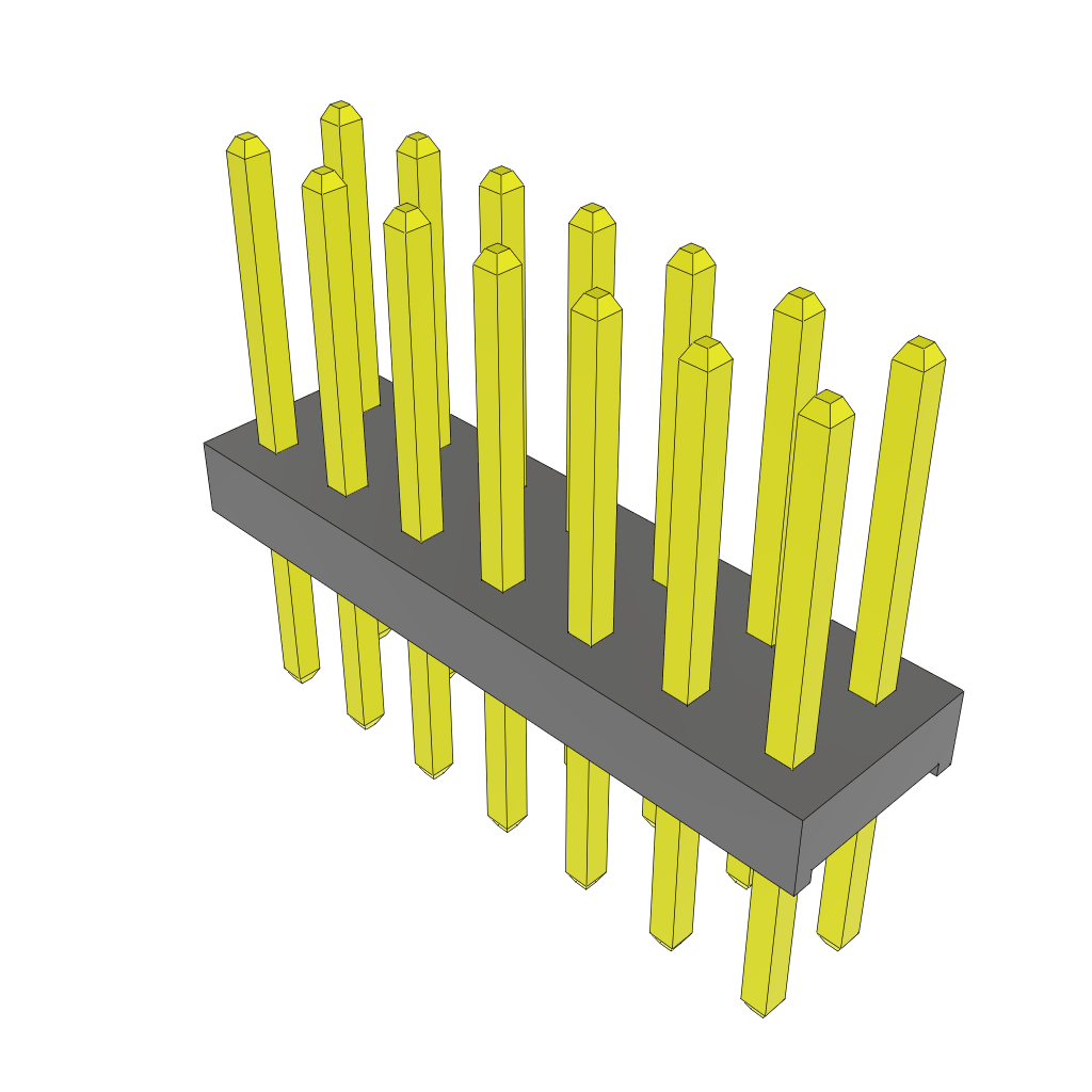 All Parts Connectors BTB Connectors MTMM-107-07-G-D-235 by Samtec