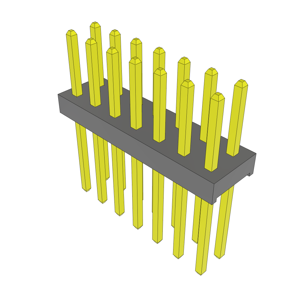 All Parts Connectors BTB Connectors MTMM-107-09-G-D-185 by Samtec