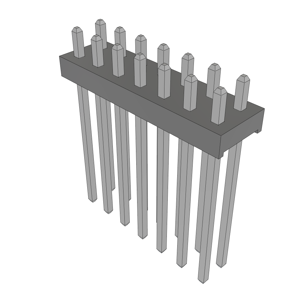 All Parts Connectors BTB Connectors MTMM-107-11-T-D-080 by Samtec