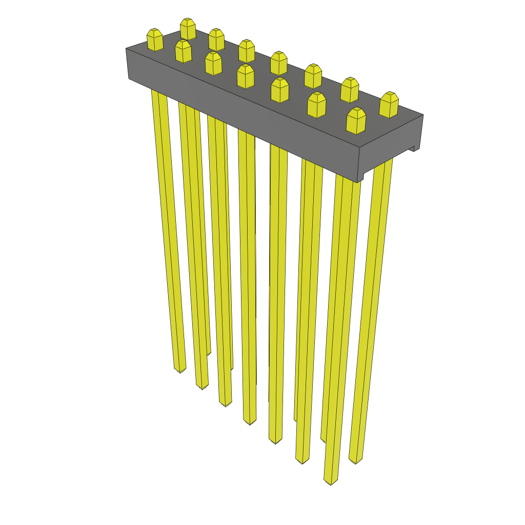 All Parts Connectors BTB Connectors MTMM-107-15-G-D-035 by Samtec