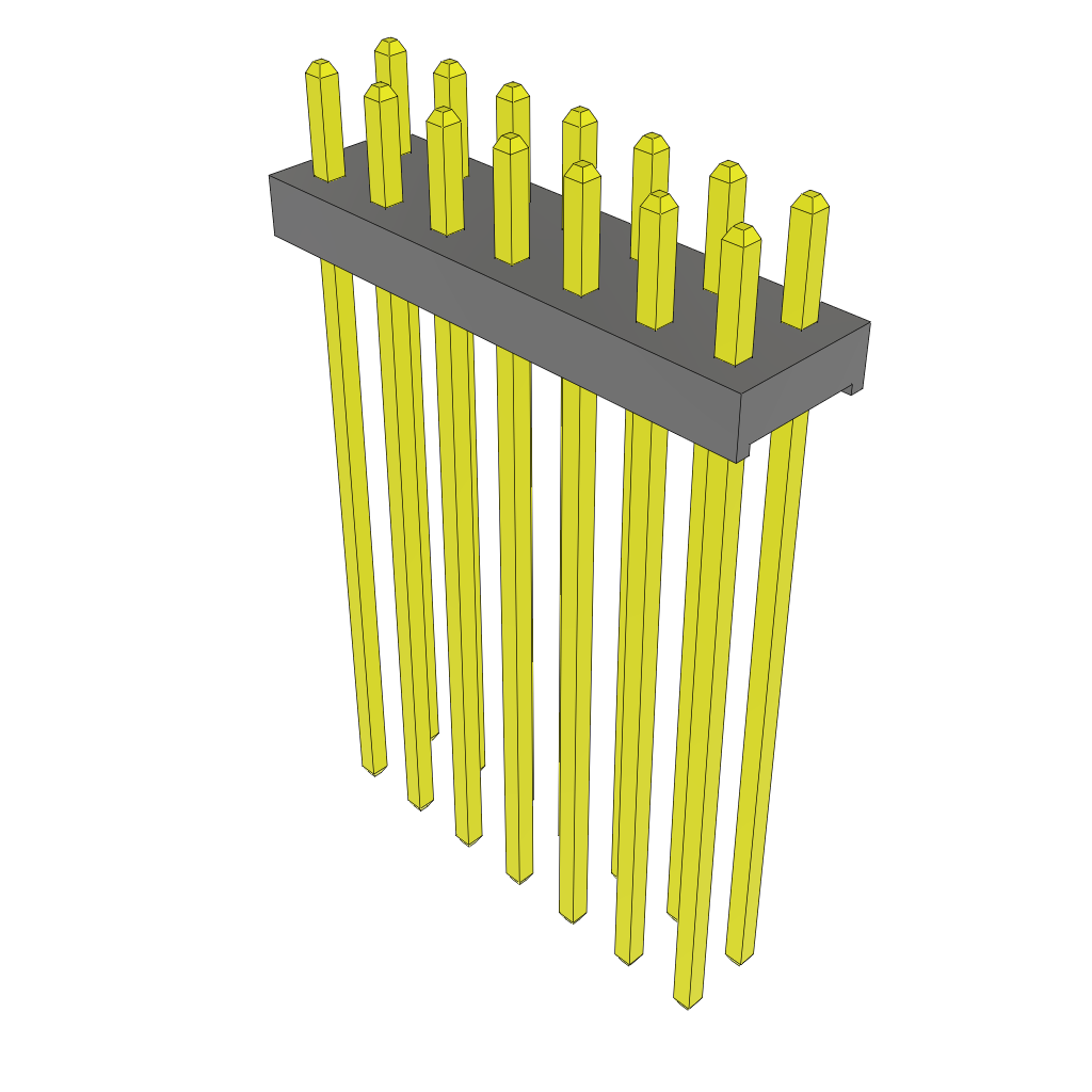 All Parts Connectors BTB Connectors MTMM-107-15-S-D-105 by Samtec