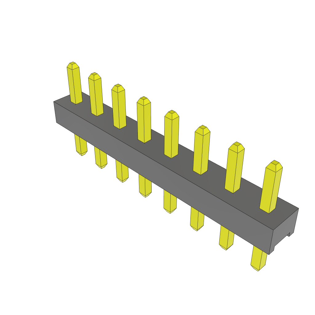 All Parts Connectors BTB Connectors MTMM-108-02-F-S-100 by Samtec