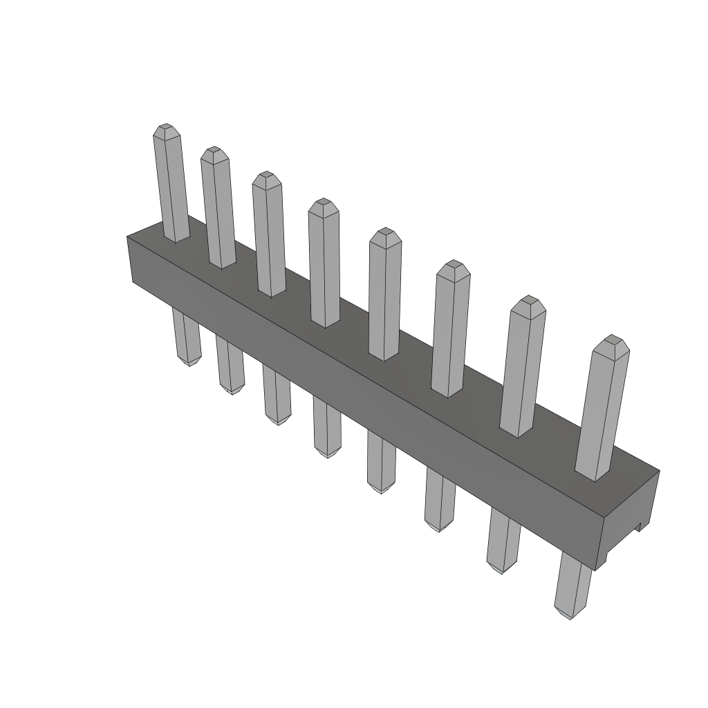 All Parts Connectors BTB Connectors MTMM-108-03-T-S-130 by Samtec