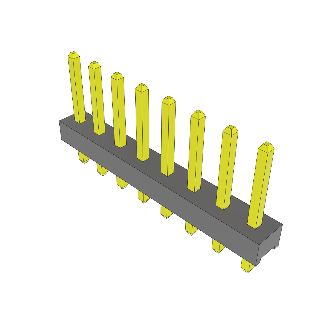 All Parts Connectors BTB Connectors MTMM-108-04-G-S-190 by Samtec
