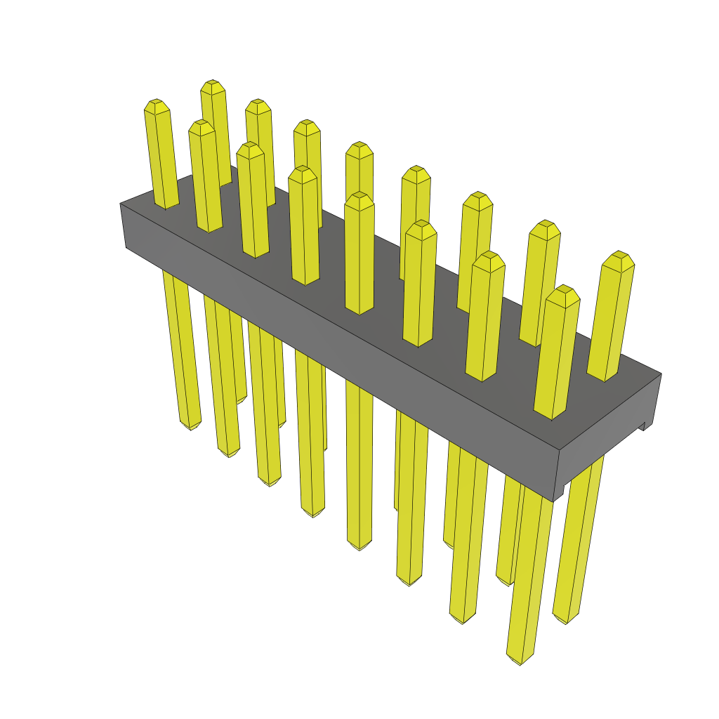 All Parts Connectors BTB Connectors MTMM-108-07-G-D-125 by Samtec