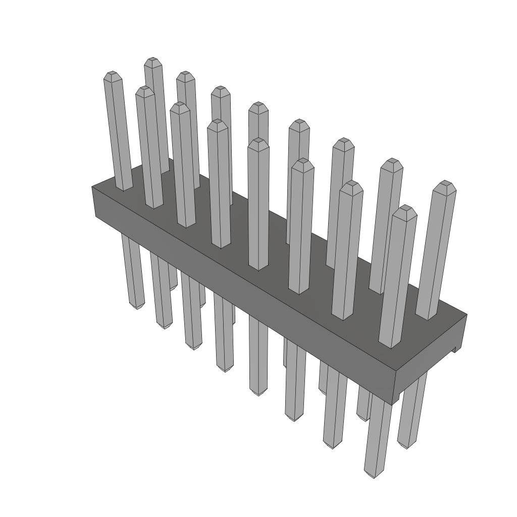 All Parts Connectors BTB Connectors MTMM-108-07-T-D-200 by Samtec