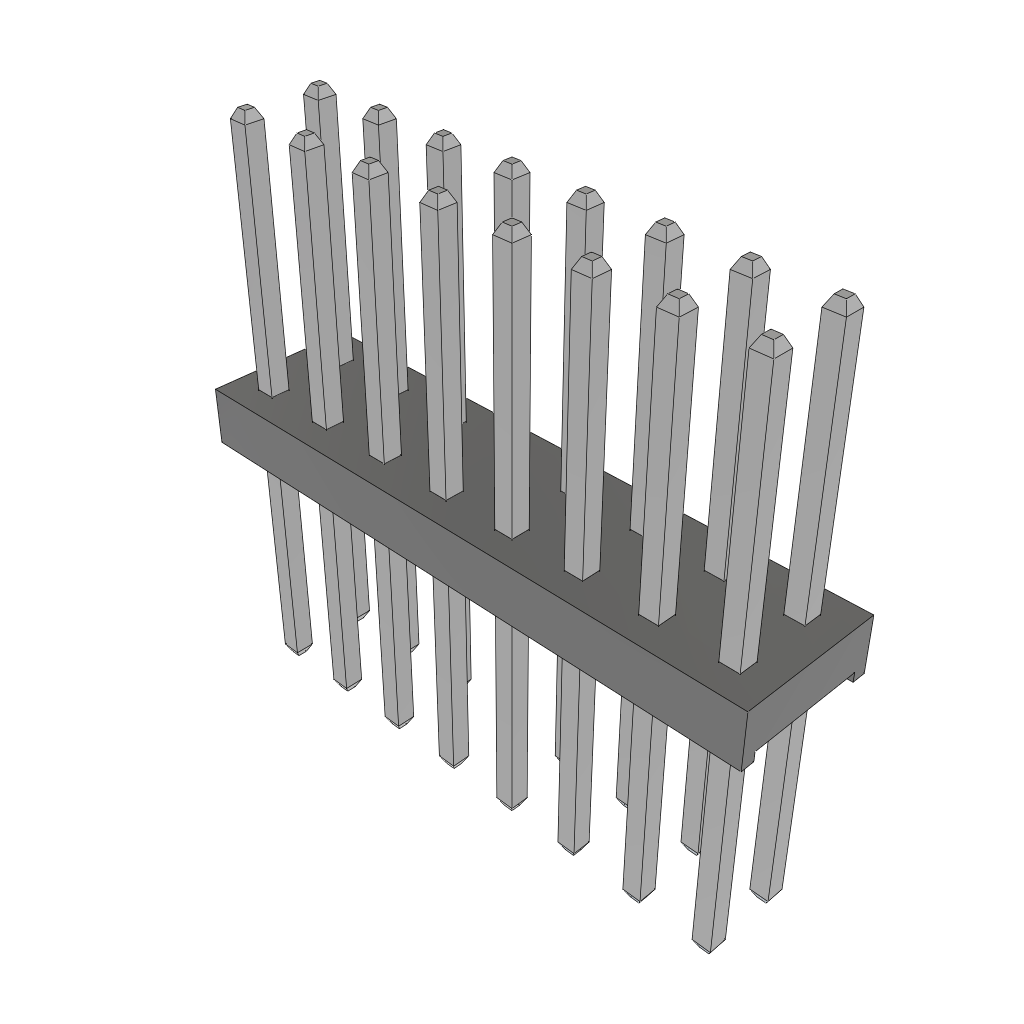 All Parts Connectors BTB Connectors MTMM-108-11-T-D-275 by Samtec