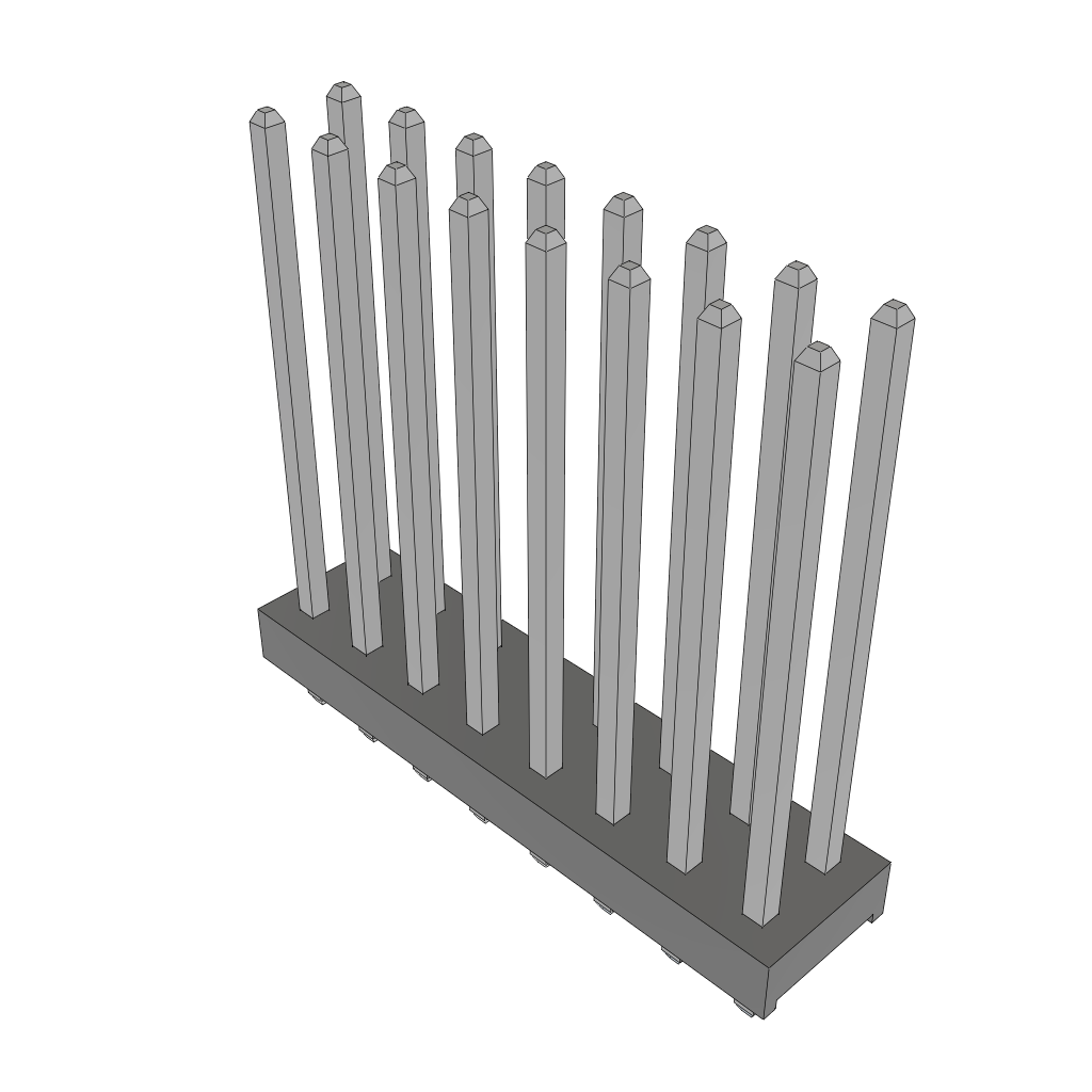 All Parts Connectors BTB Connectors MTMM-108-12-T-D-500 by Samtec