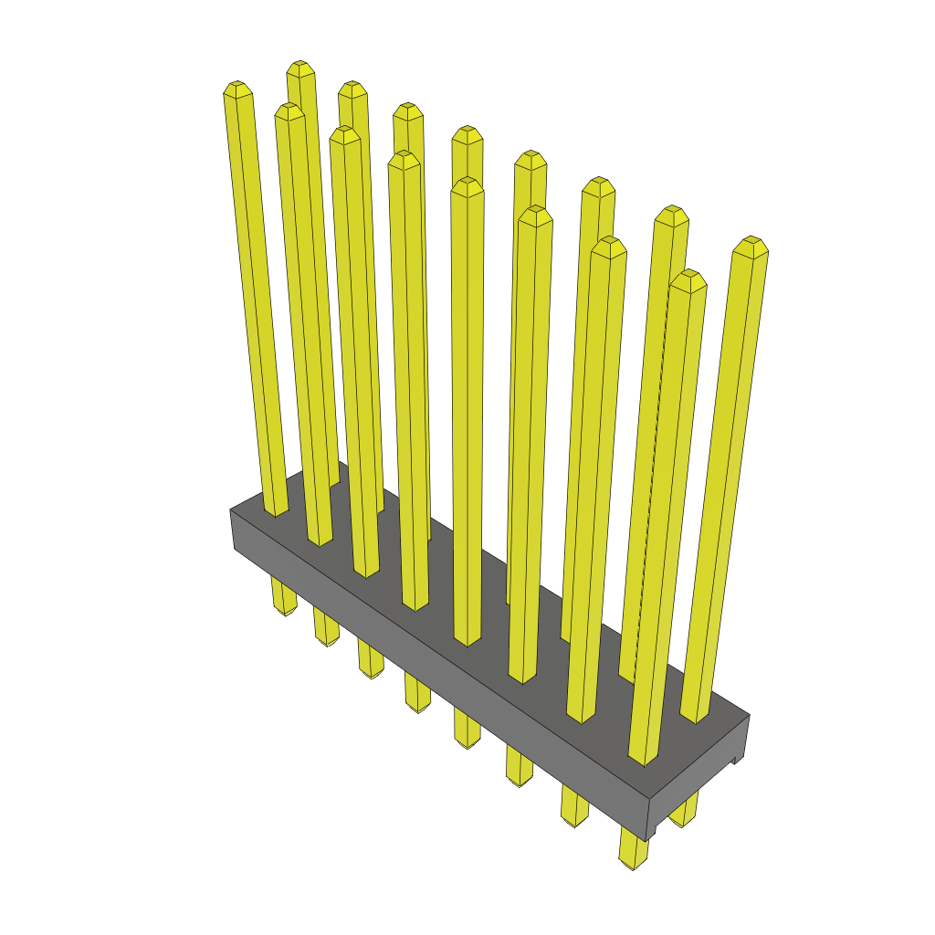 All Parts Connectors BTB Connectors MTMM-108-13-G-D-515 by Samtec