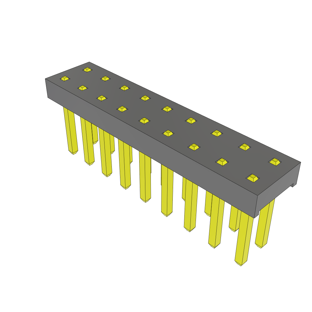 All Parts Connectors BTB Connectors MTMM-109-02-F-D-005 by Samtec