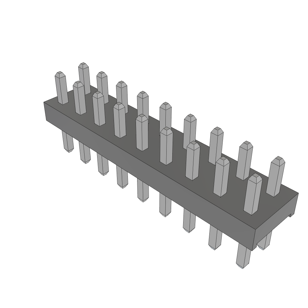 All Parts Connectors BTB Connectors MTMM-109-02-T-D-090 by Samtec