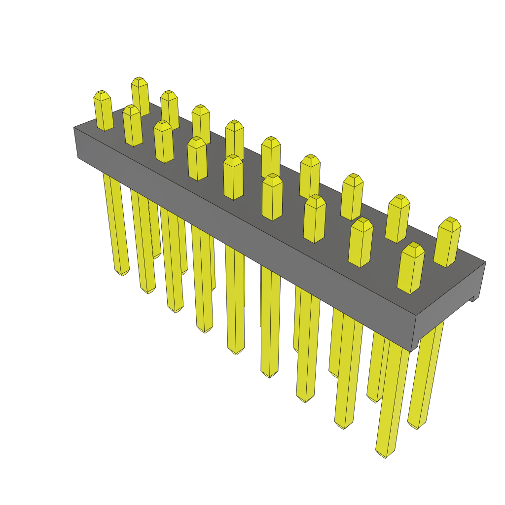 All Parts Connectors BTB Connectors MTMM-109-05-S-D-065 by Samtec