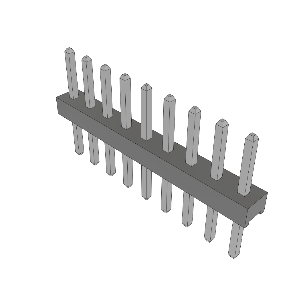All Parts Connectors BTB Connectors MTMM-109-05-T-S-160 by Samtec