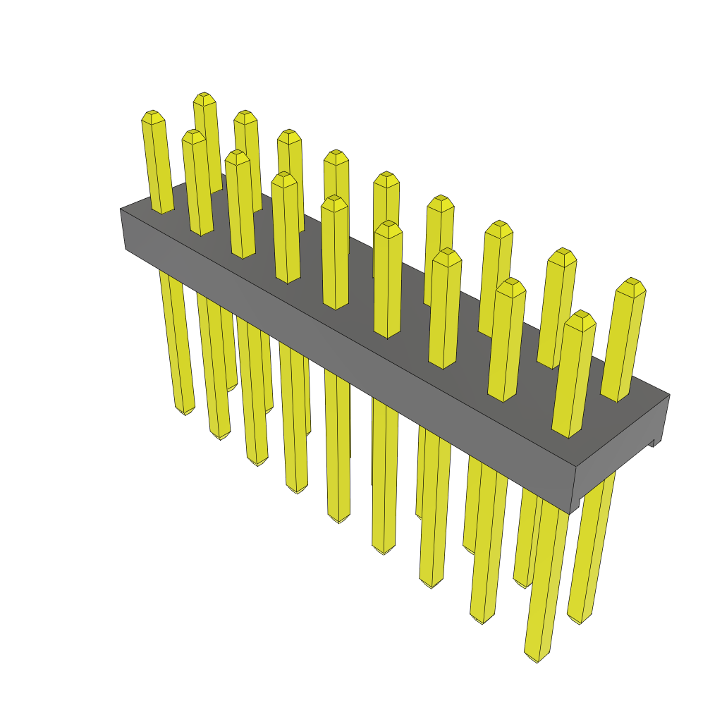 All Parts Connectors BTB Connectors MTMM-109-07-G-D-130 by Samtec