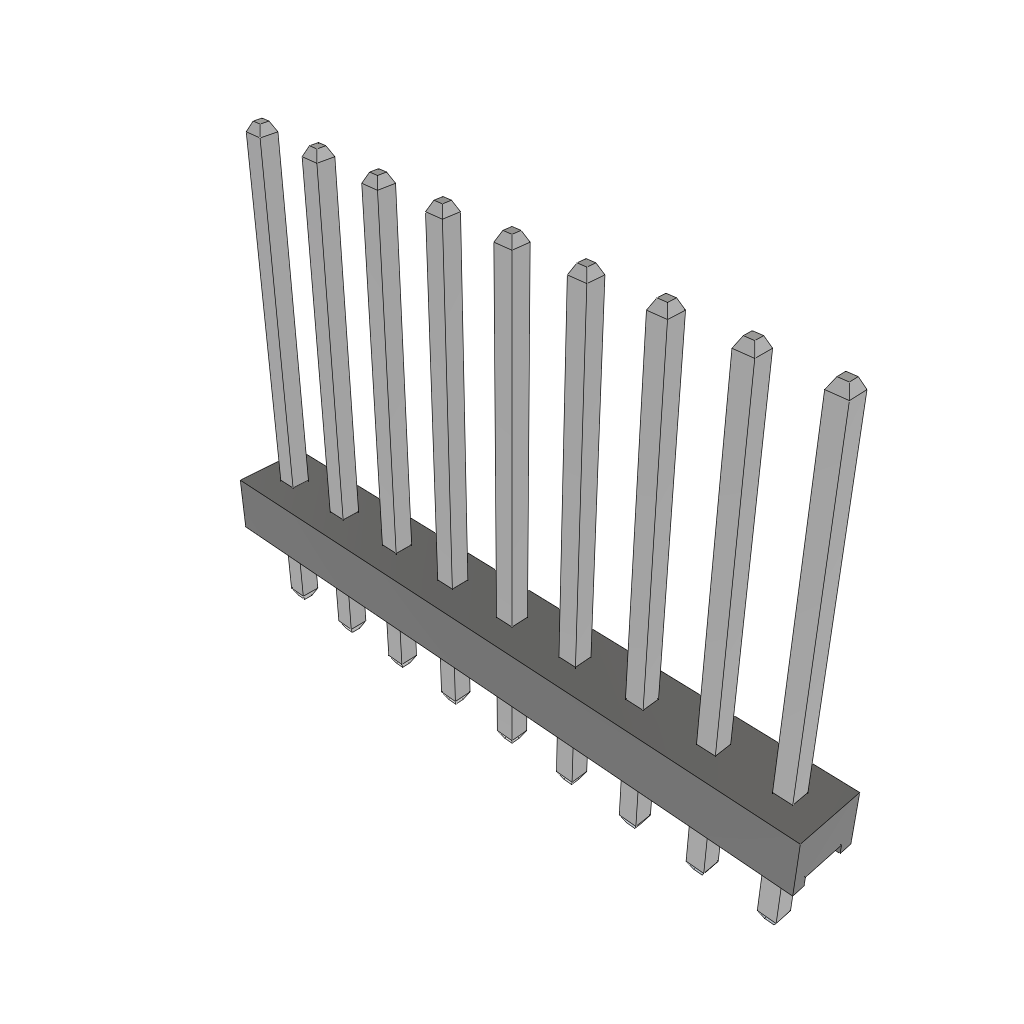 All Parts Connectors BTB Connectors MTMM-109-09-T-S-385 by Samtec