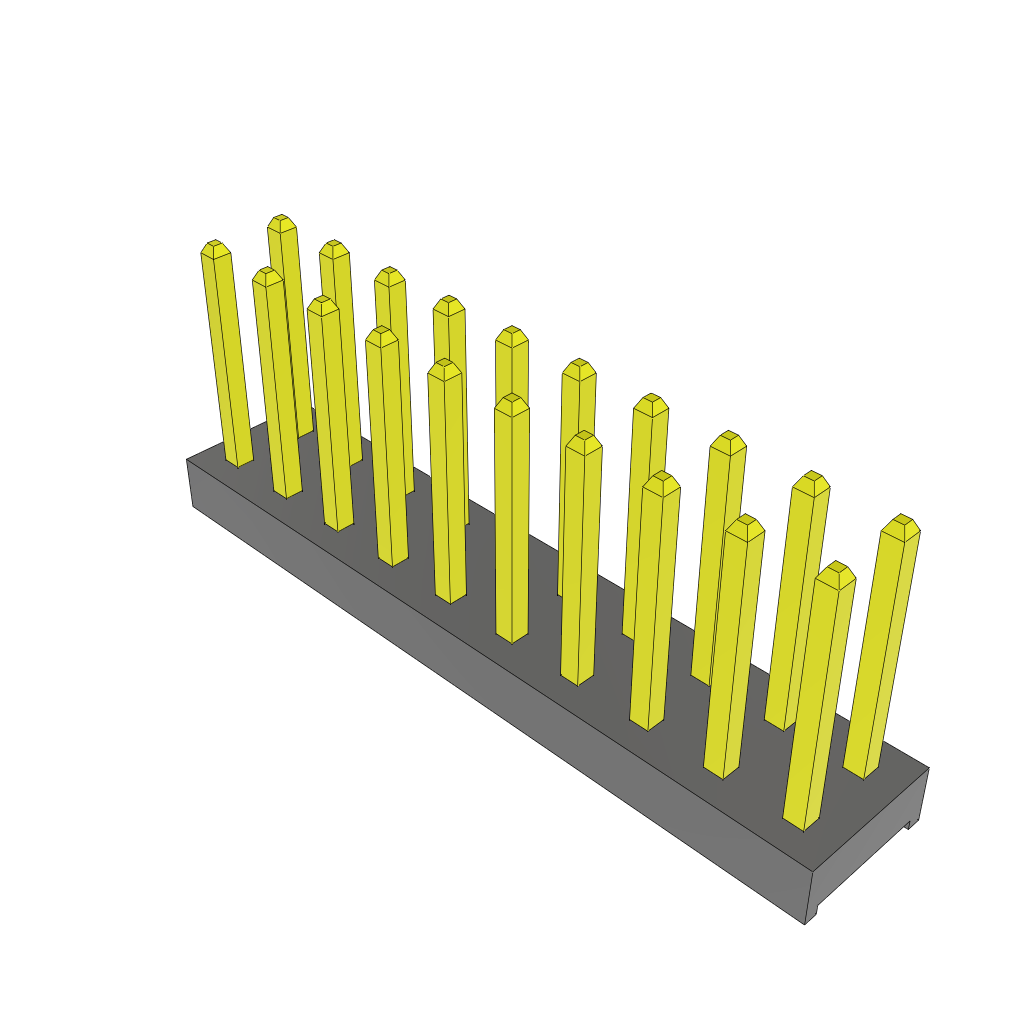 All Parts Connectors BTB Connectors MTMM-110-03-F-D-243 by Samtec