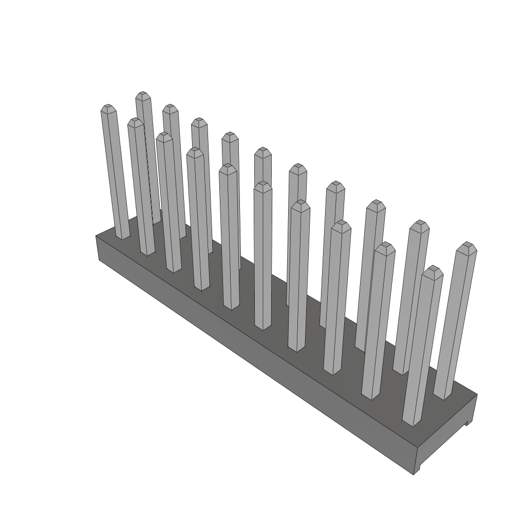 All Parts Connectors BTB Connectors MTMM-110-05-T-D-280 by Samtec